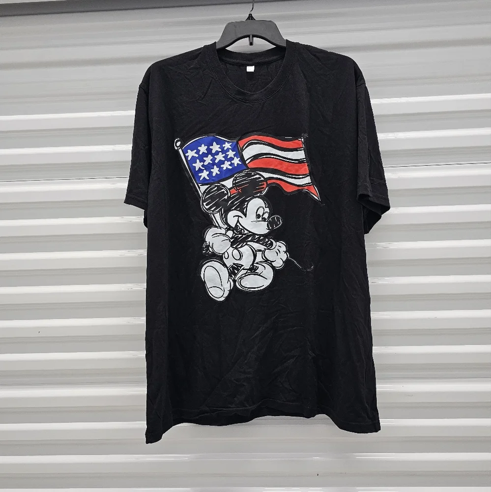 Mickey Mouse graphic Print T-Shirt (5XL) - Picture 1 of 4